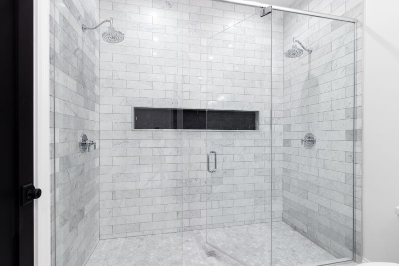 Dual Shower Heads in Modern Design