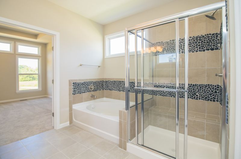 Tile Accent Shower